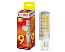 Лампа LED-JCD-VC 9Вт 230В G9 3000К 810Лм IN HOME