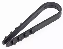 Дюбель-хомут ДХ 5-10 Черный Fortisflex (100шт)