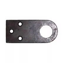 Проушина прямая ф15мм 70*30*2,5мм оксид 2664