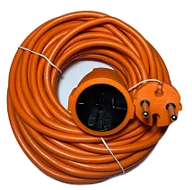 Удлинитель садовый 1гн. 10м б/з ПВС 2x1mm2 AWS-HZ2-01-10 AWSPRODUCTS
