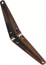 Кронштейн для полок 125*150 коричневый (1шт.) (ХС)