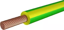 Провод ПуГВнг(А)-LS 1*0,75 Желто-зеленый (бухтами по 100м)