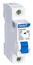 Автоматический выключатель NXB-63S C20/1 4.5кА CHINT