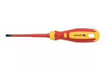 Отвертка диэлектрическая PH2/SL6 100 мм, SLIM, S2 HOEGERT