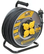 Удлинитель на катушке 4гн. 50м с/з IP44 КГ 3х1,5мм2 PROFESSIONAL IEK