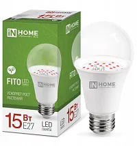 Лампа светодиодная LED-A60-FITO 15Вт 230В Е27 IN HOME