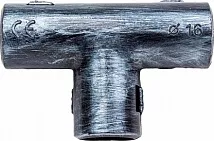 Тройник для труб 16 мм Сереряный век Bironi