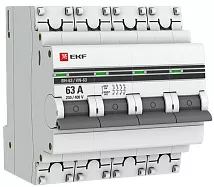 Выключатель нагрузки 4P 63А ВН-63N EKF PROxima