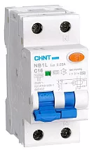 АВДТ NB1L C6/1+N 30мА, тип А, 6кА CHINT