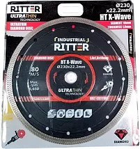 Диск алмазный сегментный HT X-Wave 230*1,8*22 Ritter