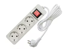 Удлинитель бытовой 3гн. 1,5м с/з с выкл. ПВС 3x1mm2 СОЮЗ UNIVersal