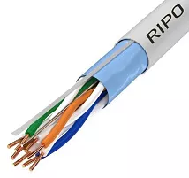 Кабель RIPO FTP4 CAT5E 24AWG Cu (медь) бухтами по 100м