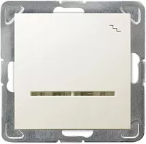 Выключатель LP-3YS/M/27 1003 лестничный с подсветкой (без рамки)