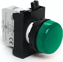 Индикатор LED зелёный CP0Y0XY 100-230В AC IP65 Emas