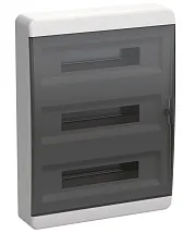 Бокс ЩРН-П- 54 навесной пластик IP41 черная прозрачная двер TEKFOR IEK