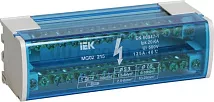 Шина L+PEN в корпусе типа ШНК, 2х15, 125А, 400В, IEK