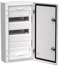 Щит металл. TITAN 5 ЩРн-36 IP54 белый (585х310х140) IEK