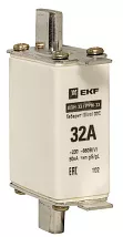 Вставка плавкая ППН-33 100/32А габарит 00С EKF