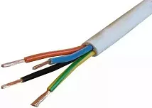 Кабель ПВС 4*4 380V (отмотка) белый