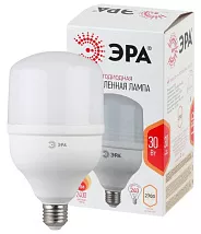 Лампа светодиодная STD LED POWER T100-30W-2700-E27 30Вт колокол теплый белый свет ЭРА