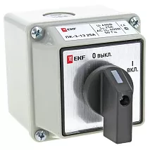 Переключатель кулачковый ПК-3-13 25А 3P ВКЛ-ВЫКЛ IP54 EKF