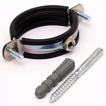 Хомут сантехнический 1/4" (12-15мм) М8 комплект PB (в уп.-250шт)