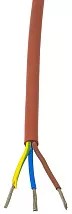 Кабель SIHF 3*1,5 термостойкий
