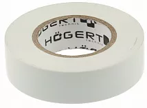 Изолента ПВХ белая (0.13*19*20) (HOEGERT)