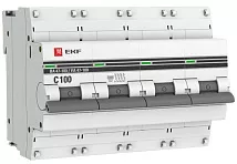 Автоматический выключатель ВА 47-100 C100/4 10кА Proxima EKF