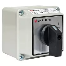 Переключатель кулачковый ПК-3-13 25А 3P ВКЛ-ВЫКЛ IP54 EKF