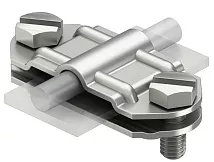 Соединитель 233 A VA продольный пров. D 8-10 мм и полосы 30-40 мм