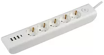 Удлинитель бытовой 5гн. 2м с/з с выкл. ПВС 3х1мм2 MODERN IEK