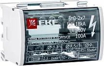 Шина соединительная нулевая в корпусе (2х7) 100А 500В PROxima