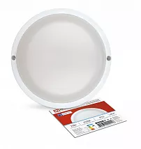 Светильник LED ЖКХ СПП МД-2065 20W 1800Lm 6500K IP65 круг с датчIN HOME