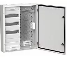 Щит металл. TITAN 5 ЩРн-48 (2х48) IP30 белый (710х570х140) IEK