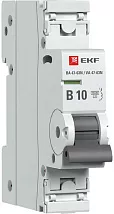 Автоматический выключатель ВА 47-63N B10/1 6кА Proxima EKF