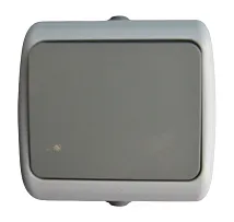 Выключатель ОУ 1-кл. IP54 SD-V1001WG AWSPRODUCTS