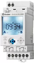 Цифровое недельное реле времени 12.62.8.230.0000 c NFC; 2 пер.к. 16А, 110-230VAC/DC