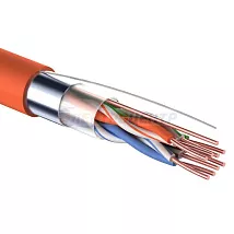 Кабель REXANT FTP 4PR 24AWG (4х2х0,51мм) CAT5e 305м НГ(А)-HF (медь)