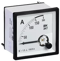 Амперметр Э47 150/5А кл. точн. 1,5 96х96мм ИЭК (акц)