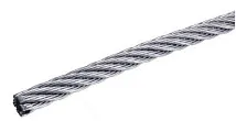 Трос 2 мм DIN3055 цинк (боб. 200м) (ПСК)