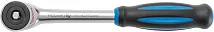 Трещотка с поворотной рукояткой, 1/4", 60 зубцов HOEGERT