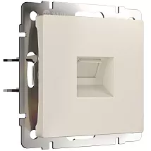 Розетка RJ45 (1-я cat. 5e) Айвори матовый WERKEL
