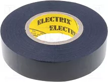 Изолента ПВХ черная (0.18*19*18) (ANTICOR) ELECTRIX 200 Premium
