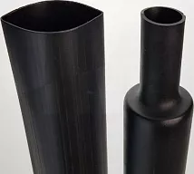 Термоусаживаемая трубка ТТУнг-LS 3/1,5 черная (1м) (IEK)