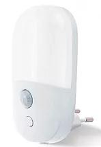 Ночник светодиодный с датчиком движения овальный RocketSocket, Вкл/Выкл/Авто, 3 режима яркости, тепл