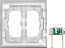 Подстветка с рамкой  ZP-1QC 1600 для выключателей красная