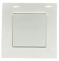 Выключатель перекрёстный 1-кл. белый A-007W AWSPRODUCTS