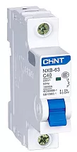 Автоматический выключатель NXB-63S C6/1 4.5кА CHINT
