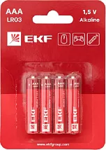 Батарейка LR03 EKF BL-4